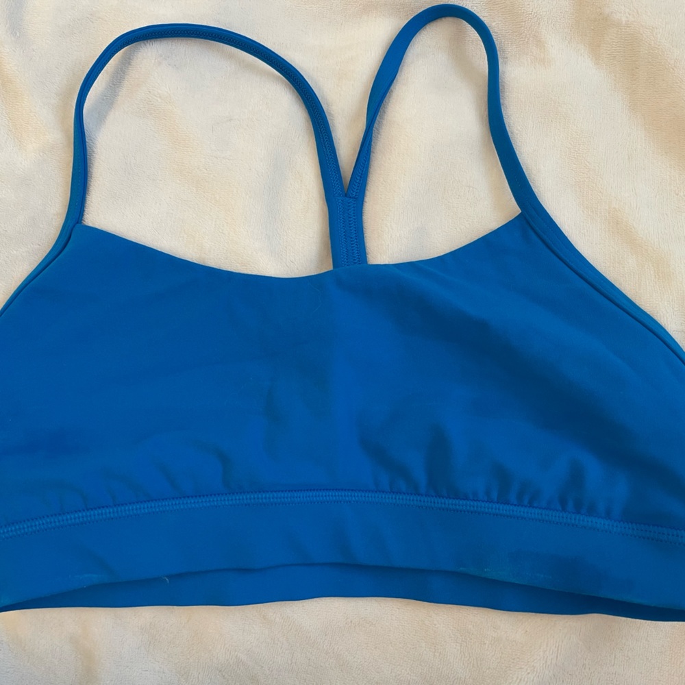 Lululemon Flow Y bra in Poolside